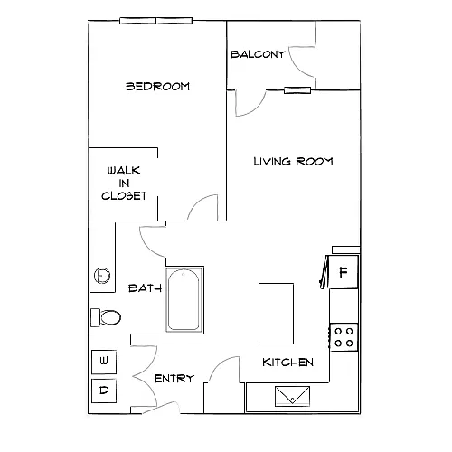 Floor plan Design 1D