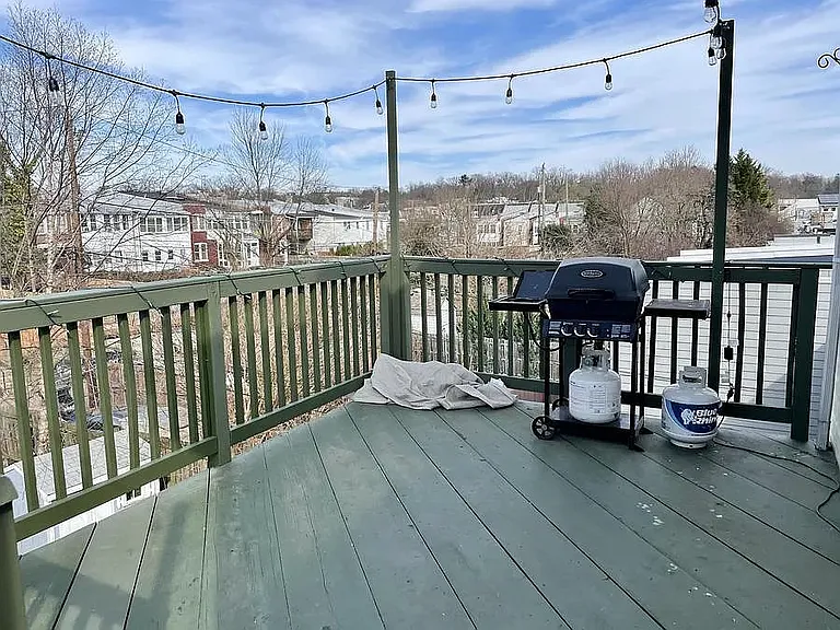 Private Deck accessible from secondary bedroom