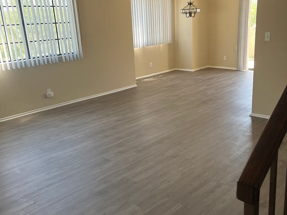 living and dining area