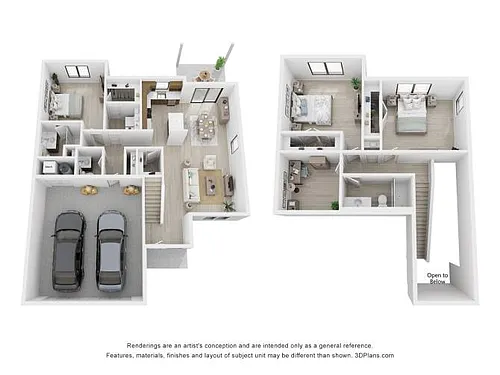 Floor plan Solar Townhome