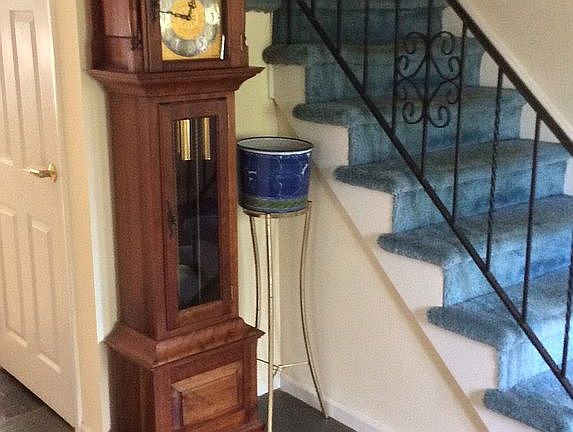 Foyer area with slate floor