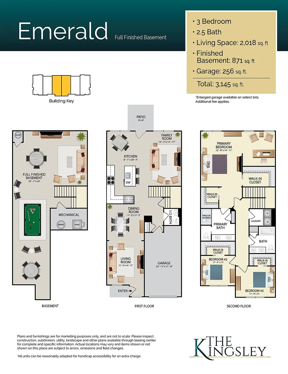 Floor plan Emerald