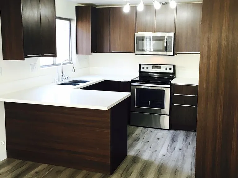 New spacious kitchen. Fridge Included