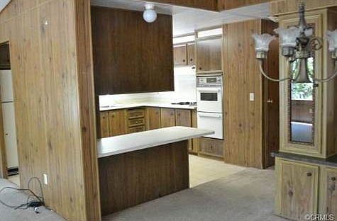 The kitchen of the Deerpark home is open to the living and dinin