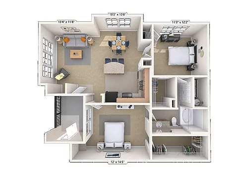 Floor plan Rosenbaum