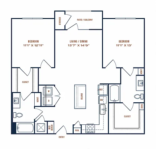 Floor plan B1