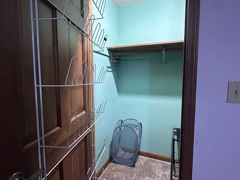Master walk in closet