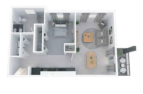 Floor plan Studio