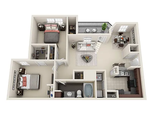 Floor plan B1