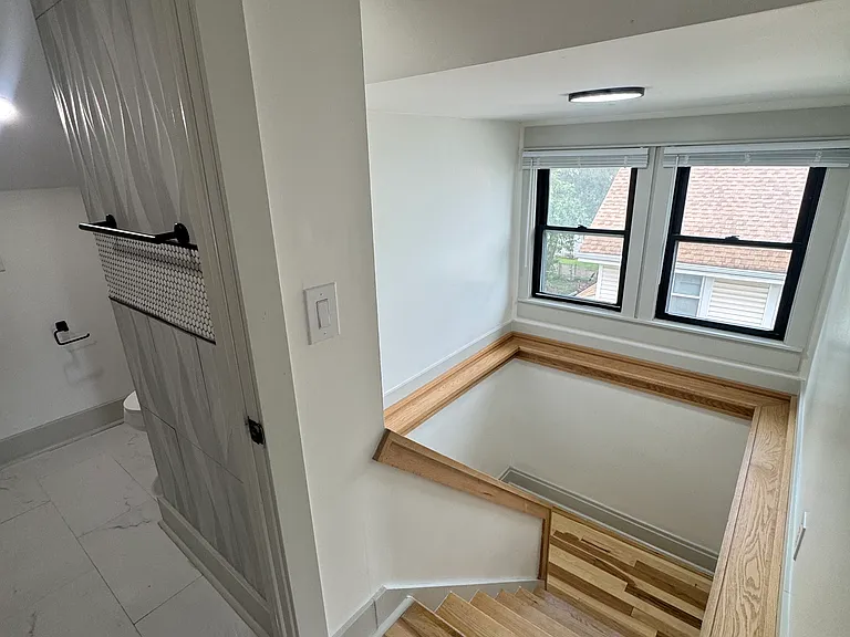 Top floor landing & staircase to 2nd floor!