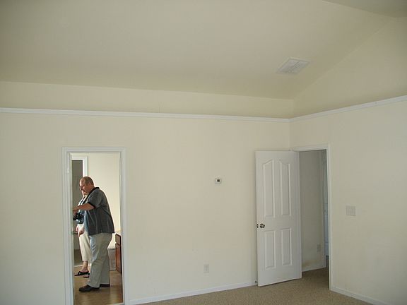 Master BR w vaulted ceiling