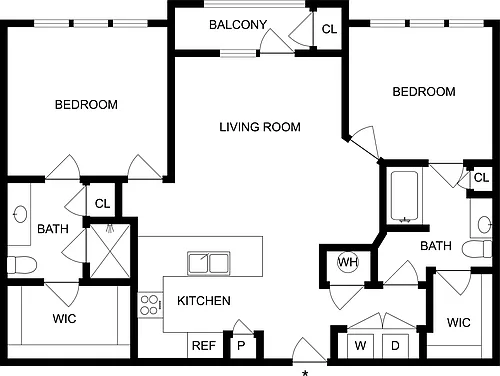 Floor plan Bronze