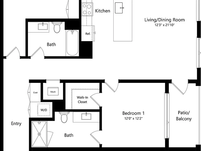 2 Bed 2 Bath in Glendale | 1309 sq ft 2 Bed 2 Bath in Glendale | 1309 sq ft