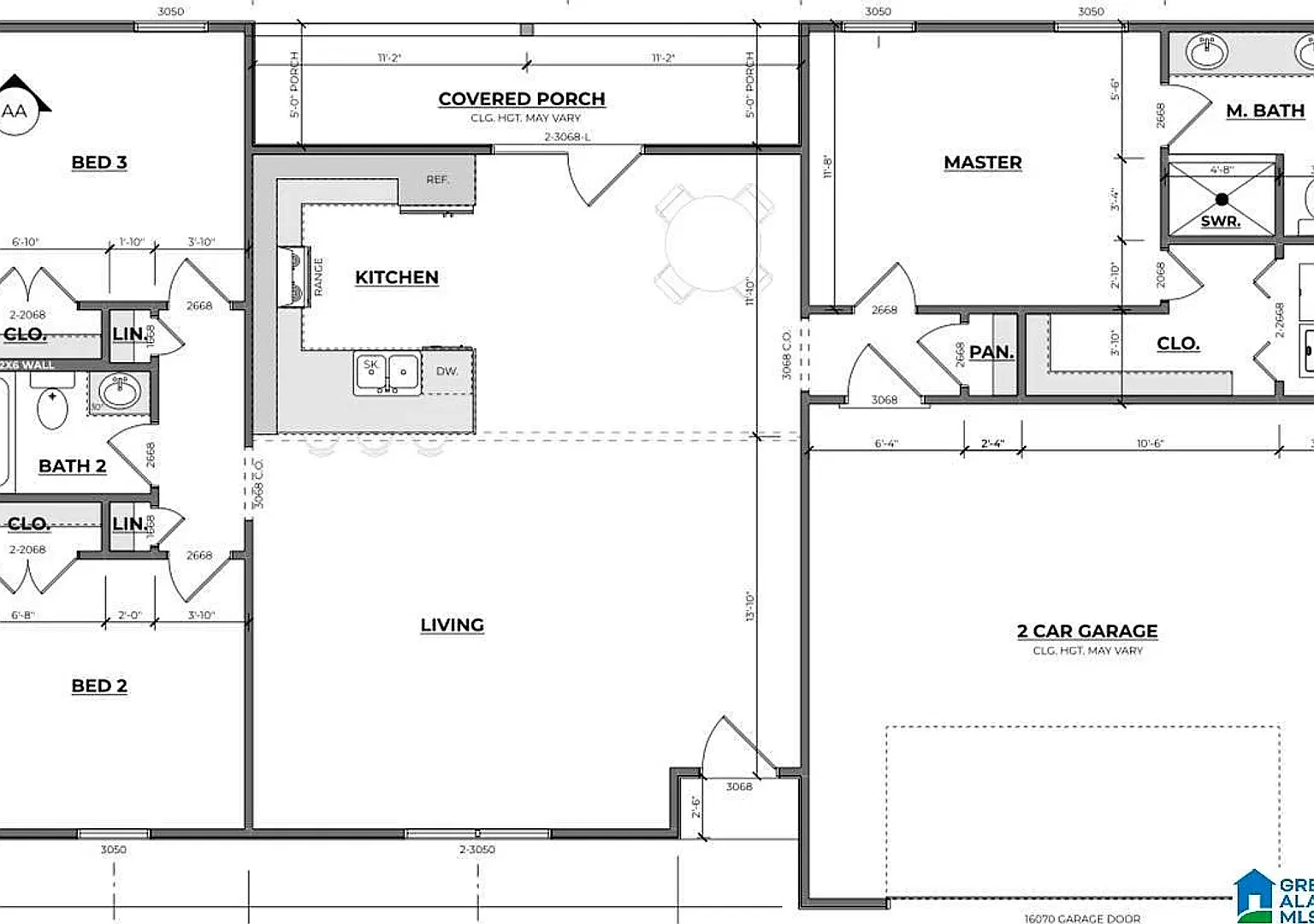 $1775! 3 Bed 2 Bath Home in Hueytown! Don't miss this new brand-new construction! — Photo 2