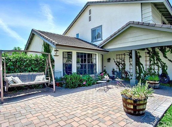 Enjoy hanging out on your front patio area