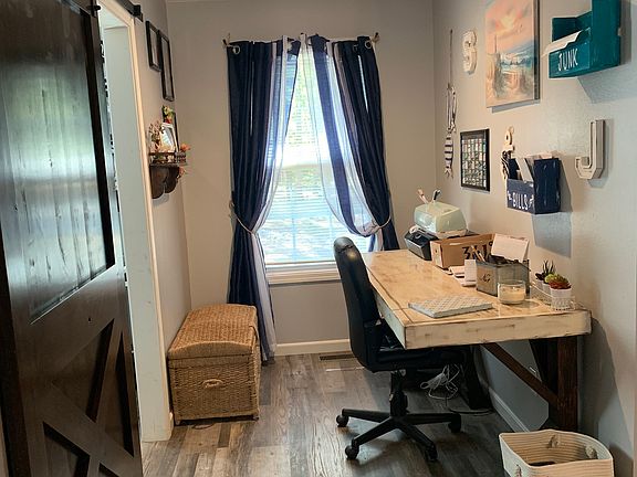 Study nook in master bedroom
