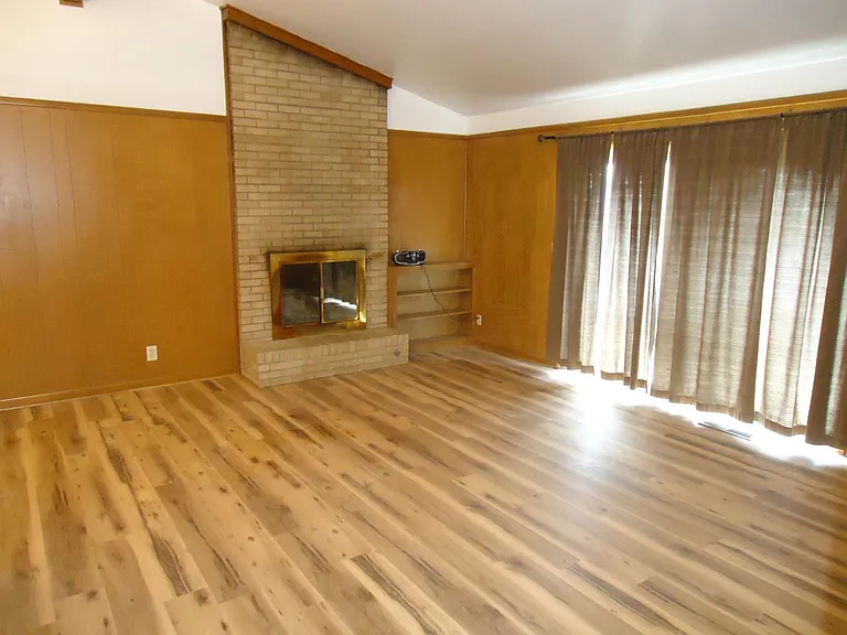 living room fireplace