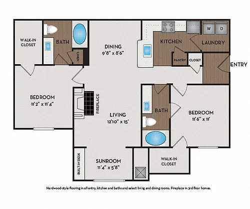 Floor plan Belle Air