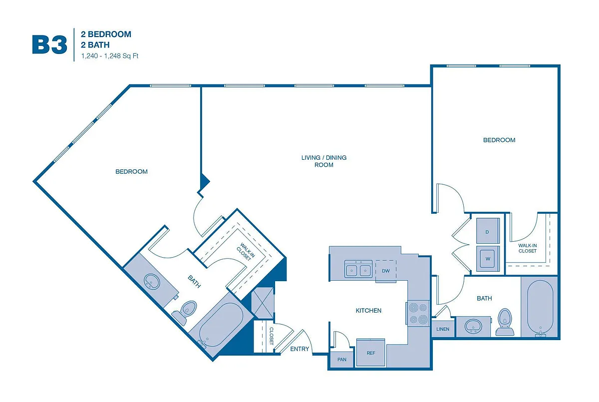 Floor plan B3
