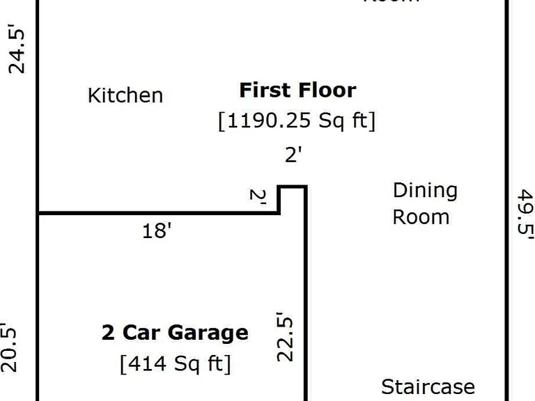 Downstairs Floorplan