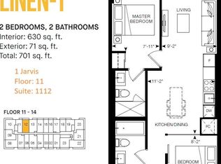 1 Jarvis St #1112, Hamilton, ON L8R 3J2