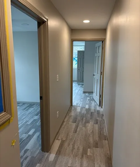 Hallway that leads to front Master and 2nd Bedroom
