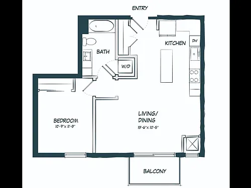 Floor plan B2