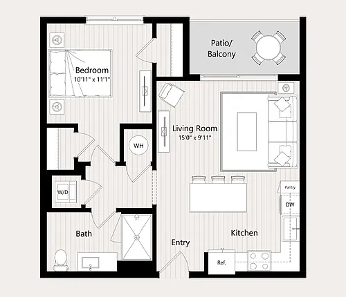 Floor plan A13