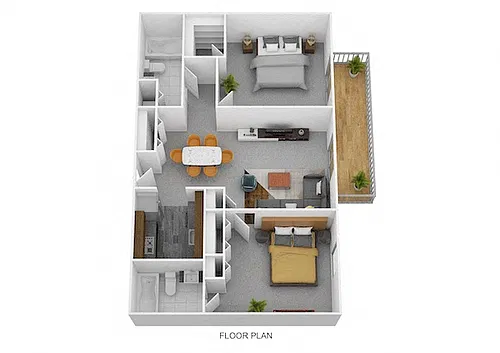 Floor plan The Paxton