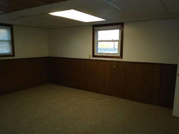 downstairs