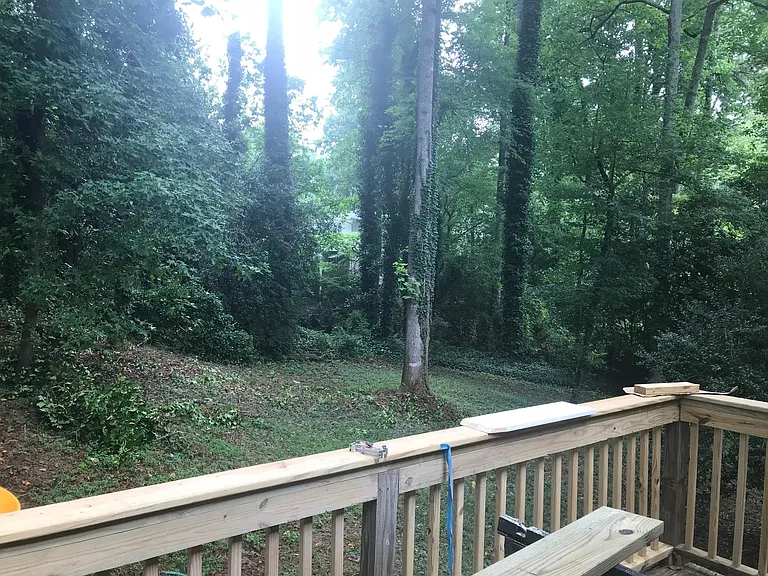 Back deck