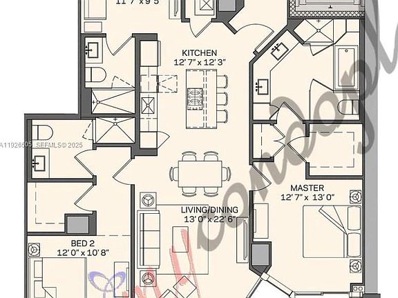 2nd image of 851 NE 1st Ave #288