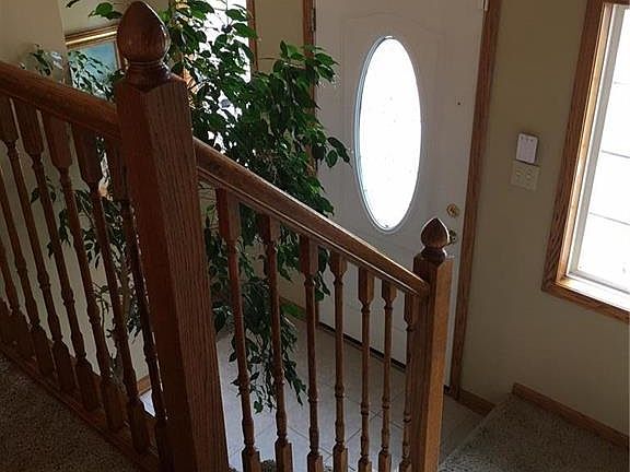 Spacious entryway with a lot of natural light