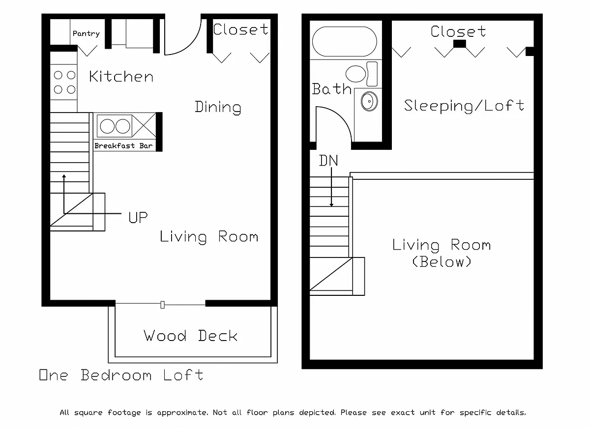 Floor plan Loft