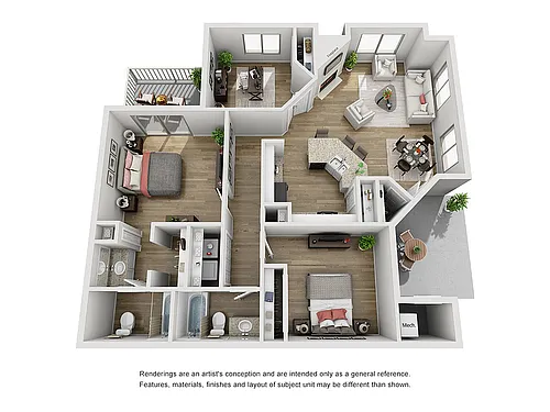 Floor plan Prairie Clover