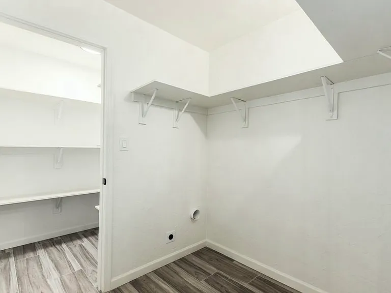 Pantry and Laundry room , now has EF Washer and dryer