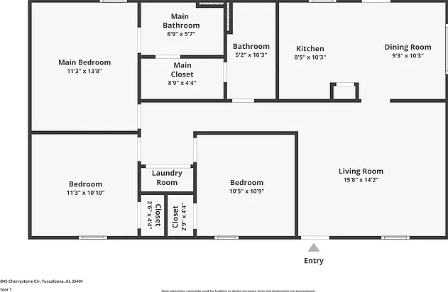 3 bed, 2.0 bath, 1100 sqft, $1,450 — Photo 2