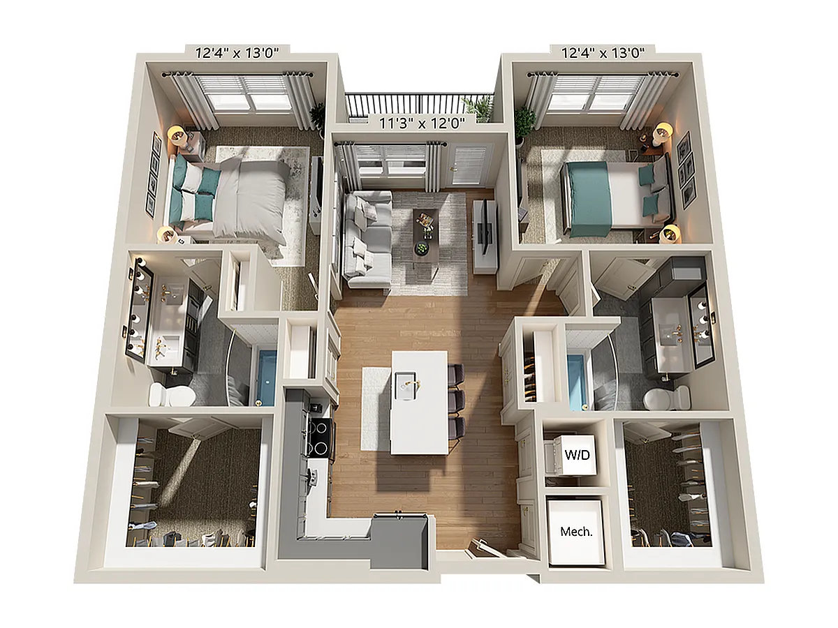 Floor plan B2