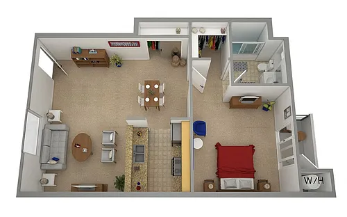 Floor plan Wilson
