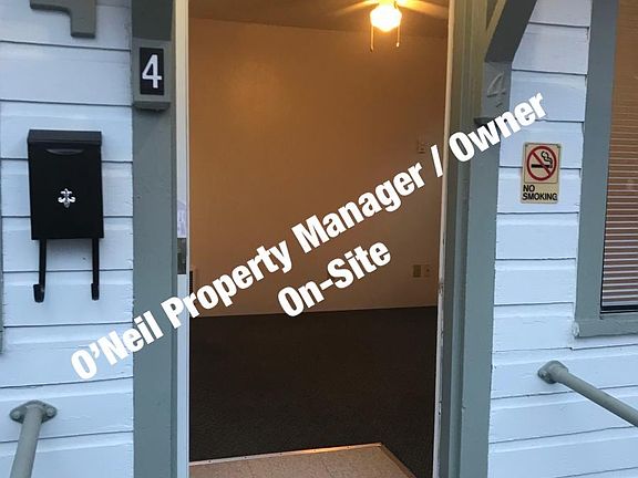 Unit front door looking into front room