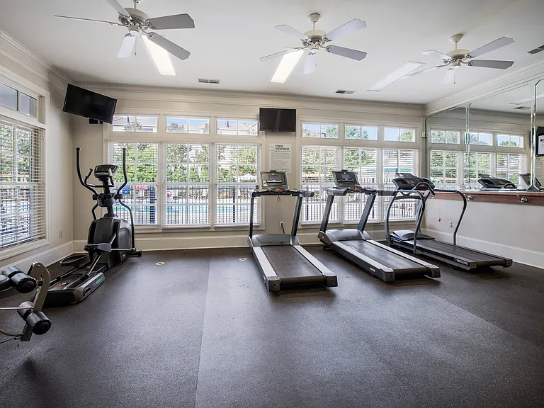 Fitness Center with Cardio Equipment