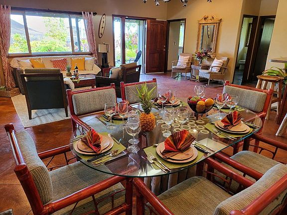 Dining table.
