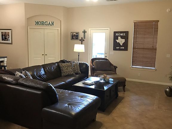 Living area (doors go to office area)