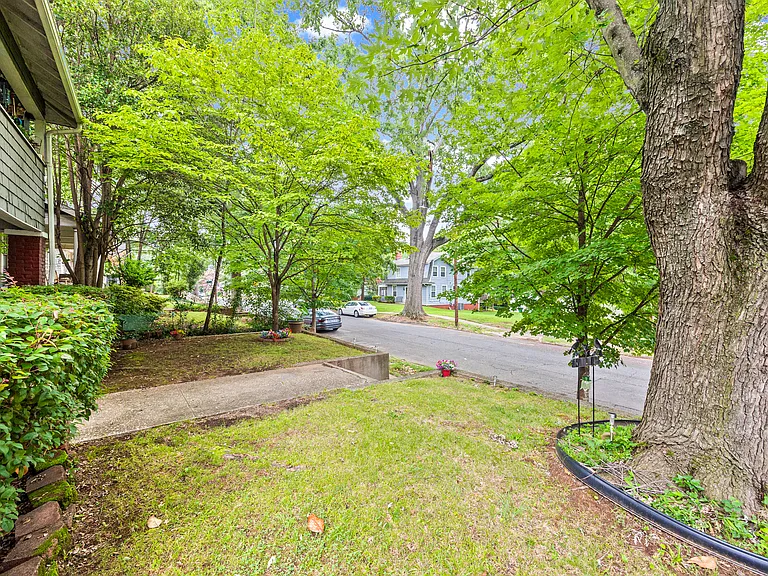 Front Yard, quiet street with plenty of street parking available