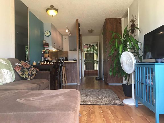 Entry, kitchen, living room