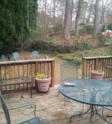 Back deck