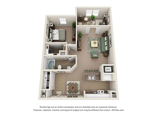Floor plan A4 - The Moscow