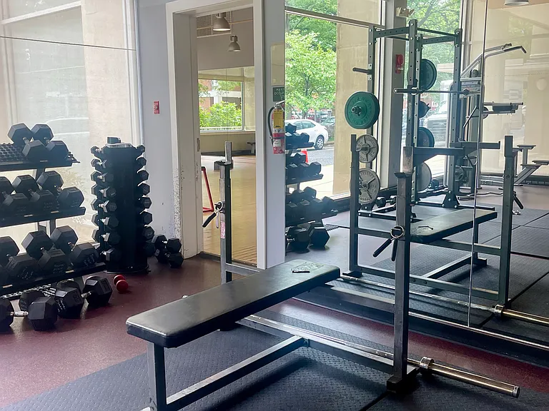 Building Gym weight room