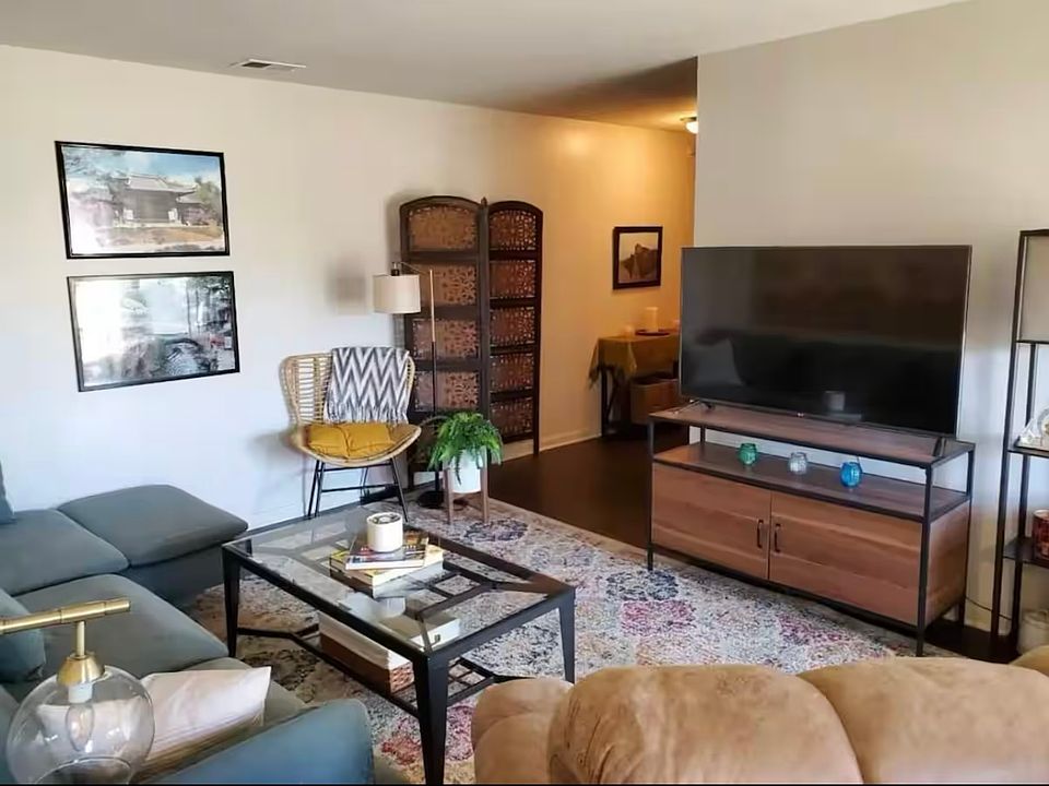 Living in Comfort: Sink into our plush couch, recliner, and chair while enjoying a cinematic experience on the big screen with Amazon Fire TV. Your relaxation zone, redefined.