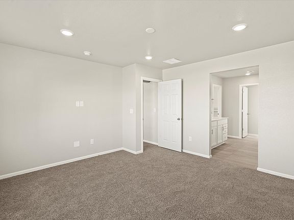 The Dillon floorplan interior image taken at a Meritage Homes community in Colorado Springs.